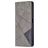 Mobigear Rhombus Slim Xiaomi 11T Hoesje Bookcase - Grijs