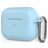Mobigear Classic Apple AirPods Pro 2 Hoesje Flexibel Siliconen - Babyblauw