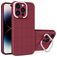 Mobigear Cube iPhone 14 Pro Hoesje Hardcase Backcover met Standaard - Rood