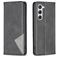 Mobigear Rhombus Slim Samsung Galaxy S23 Hoesje Bookcase - Zwart