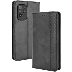 Mobigear Sensation OPPO A94 5G Hoesje Bookcase Portemonnee - Zwart