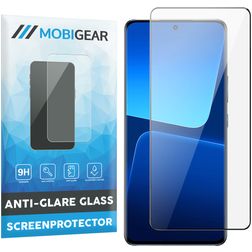 Mobigear Premium Xiaomi 13 Glazen Screenprotector - Case Friendly - Zwart
