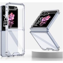 Mobigear Crystal Doorzichtig Samsung Galaxy Z Flip 6 Hoesje Hardcase Backcover - Transparant