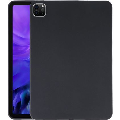 Mobigear Basics Dunne iPad Pro 11 Inch (2021) Hoes Flexibel TPU Backcover - Zwart