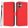 Mobigear Urban Wallet iPhone 16 Plus Hoesje Bookcase Portemonnee - Rood