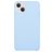 Mobigear Rubber Touch iPhone 15 Siliconen Hoesje Backcover - Blauw