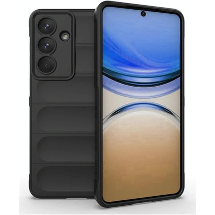 Mobigear Bumpy Samsung Galaxy S26 Plus Hoesje Flexibel TPU Backcover - Zwart