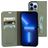Mobiparts Classic Wallet iPhone 13 Pro Max Hoesje Bookcase Portemonnee - Stone Green