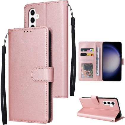 Mobigear Wallet Samsung Galaxy S26 Plus Hoesje Bookcase Portemonnee - Roségoud