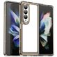 Mobigear Crystal Samsung Galaxy Z Fold 4 Hoesje Hardcase Backcover - Transparant / Grijs