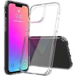 Mobigear Crystal Doorzichtig iPhone 13 Pro Max Hoesje Hardcase Backcover - Transparant