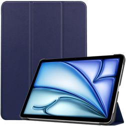 Mobigear Tri-Fold iPad Air 13 Inch (2024) Hoes Bookcase - Donkerblauw