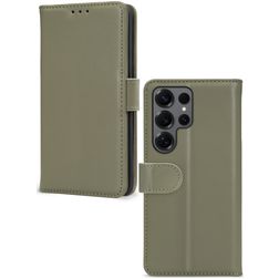 Mobilize Premium Gelly Samsung Galaxy S26 Ultra Hoesje Bookcase Portemonnee - Groen