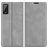 Mobigear Retro Slim Wiko Power U20 Hoesje Bookcase Portemonnee - Grijs