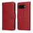 Mobigear Wallet Google Pixel 9a Hoesje Bookcase Portemonnee - Rood