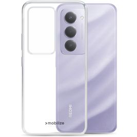 Mobilize Gelly Case Doorzichtig Xiaomi Redmi 15 Hoesje Flexibel TPU Backcover - Transparant