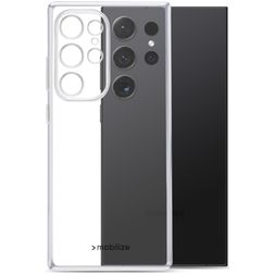 Mobilize Gelly Doorzichtig Samsung Galaxy S24 Ultra Hoesje Flexibel TPU Backcover - Transparant