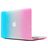 Mobigear Rainbow Matte MacBook Pro 13 Inch (2012-2015) Hoes Hardshell Laptopcover MacBook Case - Blauw / Roze - Model A1425 / A1502