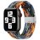 Mobigear Braided Nylon Apple Watch Bandje Klemsluiting - 49/46/45/44 mm - Digital Camouflage