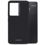 Mobilize Rubber Gelly POCO F6 Hoesje Flexibel TPU Backcover - Matt Black
