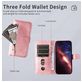 Mobigear Zipper iPhone 17 Pro Max Hoesje Bookcase Portemonnee - Roségoud