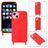 Mobigear Lanyard iPhone 14 Plus Siliconen Hoesje met koord - Rood