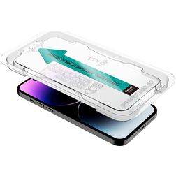 ITSkins Supreme iPhone 14 Pro Max Glazen Screenprotector - Case Friendly + Installatie Frame