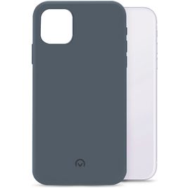 Mobilize Rubber Gelly iPhone 11 Hoesje Flexibel TPU Backcover - Matt Blue