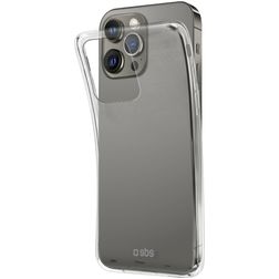 SBS Polo iPhone 13 Pro Max Hoesje Flexibel TPU Backcover - Zwart