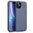 Mobigear Racing iPhone 12 Pro Max Hoesje Flexibel TPU Backcover - Blauw