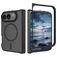 Mobigear Shockproof iPhone Duo MagSafe Hoesje Hardcase Backcover - Zwart