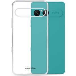 Mobilize Gelly Case Doorzichtig Sony Xperia 1 VII Hoesje Flexibel TPU Backcover - Transparant