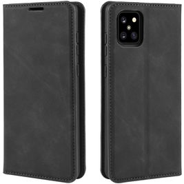 Mobigear Retro Slim Samsung Galaxy Note 10 Lite Hoesje Bookcase Portemonnee - Zwart