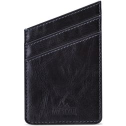 My Style Sticky Card Pasjeshouder - 2 Pasjes - Zwart