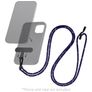 Mobilize Lanyard Universeel Verstelbaar Telefoonkoord - Blauw / Rood