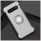 Mobigear Armor Ring Samsung Galaxy S10 Hoesje Hardcase Backcover Shockproof met Ringhouder - Zilver