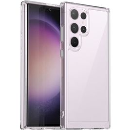 Mobigear Crystal Doorzichtig Samsung Galaxy S24 Ultra Hoesje Hardcase Backcover - Transparant