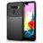 Mobigear Groove LG K50s Hoesje Flexibel TPU Backcover - Zwart