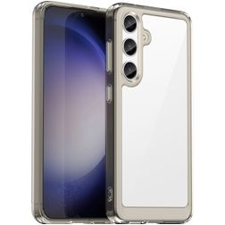 Mobigear Crystal Samsung Galaxy S24 Hoesje Hardcase Backcover - Grijs