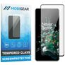 Mobigear Premium OnePlus 10T Glazen Screenprotector - Case Friendly - Zwart