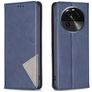 Mobigear Rhombus Slim OPPO Find X6 Hoesje Bookcase - Blauw