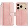 Mobigear S Line iPhone 17 Pro Max Hoesje Bookcase Portemonnee - Roségoud