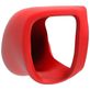 Mobigear Classic Dun Playstation 5 controller Hoesje Flexibel Siliconen - Rood