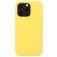 Mobigear Rubber Touch iPhone 14 Pro Siliconen Hoesje Backcover - Geel