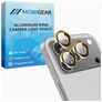 Mobigear Single Lens iPhone 17 Pro Glazen Camera Lens Protector - Case Friendly - Oranje