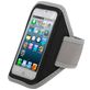 Mobigear Telefoonhouder Hardlopen iPhone SE (2016) Sport Hoesje Neopreen Sportarmband - Zwart