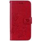 Mobigear Roses iPhone XR Hoesje Bookcase Portemonnee - Rood