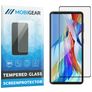Mobigear Curved LG Wing Glazen Screenprotector - Case Friendly - Zwart