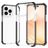 Mobigear Full Bumper iPhone 14 Hoesje Hardcase Backcover Shockproof - Zwart