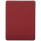 Mobigear Tri-Fold Gel iPad Pro 10.5 Inch (2017) Hoes Bookcase + Stylus Houder - Bordeaux Rood
